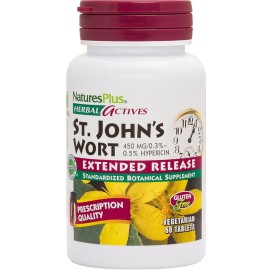 NATURE S PLUS Herbal Actives St. Johns Wort 450mg Extended Release 60tabs