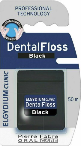 ELGYDIUM Dental Floss Black 50m