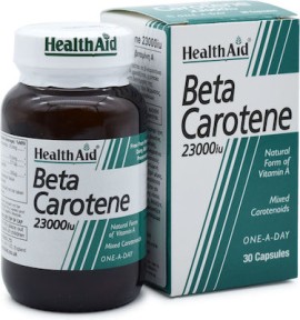 HEALTH AID Beta Carotene 23000iu 30 Κάψουλες
