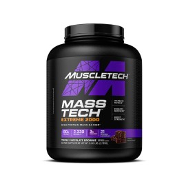 MUSCLETECH Masstech Extreme2000 3g Creatine 2.72kg - Triple Chocolate Brownie