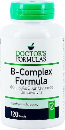 DOCTORS FORMULAS  B-Complex Formula 120 Ταμπλέτες