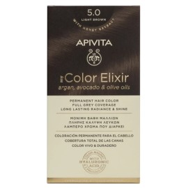 APIVITA My Color Elixir 5.0 Καστανό Ανοιχτό 50ml+75ml