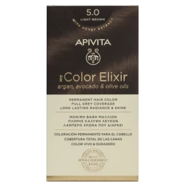 APIVITA My Color Elixir 5.0 Καστανό Ανοιχτό 50ml+75ml