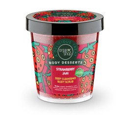 ORGANIC SHOP Body Desserts Strawberry Jam Deep Cleansing Body Scrub 450ml