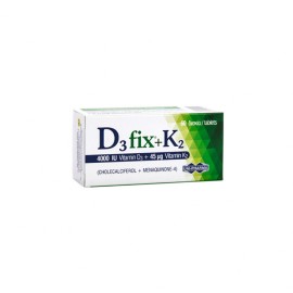 UNIPHARMA D3 Fix 4000iu + K2 45μg, 60 Δισκία