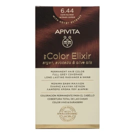 APIVITA My Color Elixir 6.44 Ξανθό Σκούρο Έντονο Χάλκινο 50ml+75ml