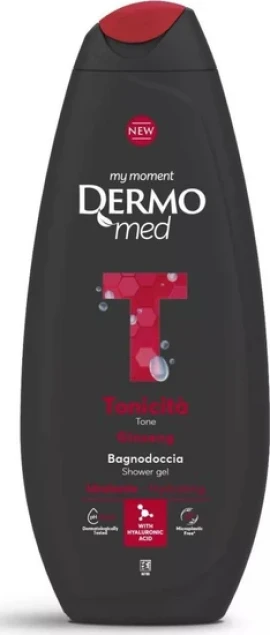 DERMOMED Tonicita Ginseng Shower Gel 750ml