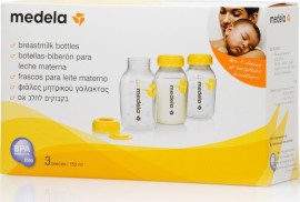 MEDELA Φιάλες Αποθήκευσης Μητρικού Γάλακτος 150ml 3 Τεμάχια