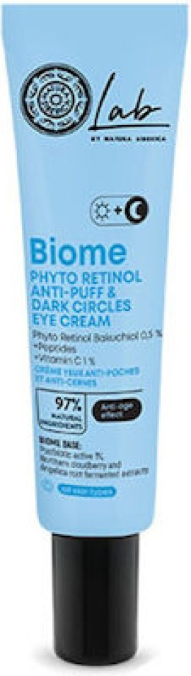 NATURA SIBERICA Lab Biome Phyto Retinol Anti-Puff & Dark Circles Eye Cream 30ml
