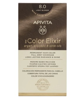 APIVITA My Color Elixir 8.0 Ξανθό Ανοιχτό 50ml+75ml