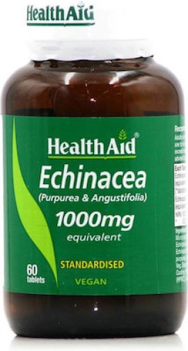 HEALTH AID Echinacea 1000mg 60 Ταμπλέτες