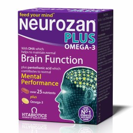 VITABIOTICS Neurozan Plus Omega-3 56 Κάψουλες