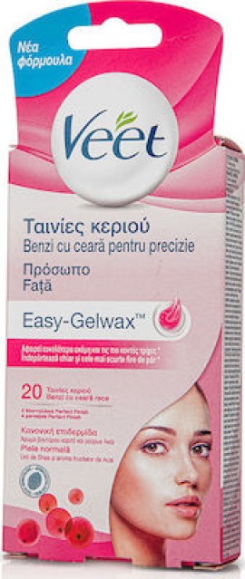 VEET Easy Gelwax Normal Skin 20 Τεμάχια