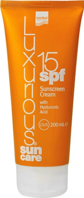 INTERMED Luxurious Sunscreen Cream SPF15 200ml