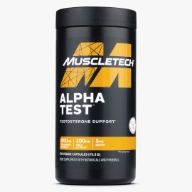 MUSCLETECH Alpha Test 120 Veg Caps