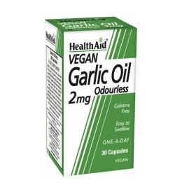 HEALTH AID Garlic Oil 2mg 30 Φυτικές Κάψουλες