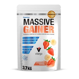 Massive Gainer 3700g (Quamtrax) - banana strawberry