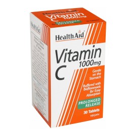HEALTH AID  Vitamin C 1000mg Prolonged Release 30 Ταμπλέτες
