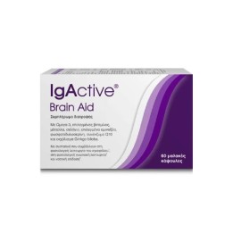 IGACTIVE Brain Aid 60 Μαλακές Κάψουλες