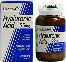 HEALTH AID Acid Hyaluronic 55mg 30 Ταμπλέτες