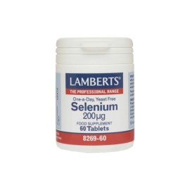 LAMBERTS Selenium 200mg 60 Ταμπλέτες