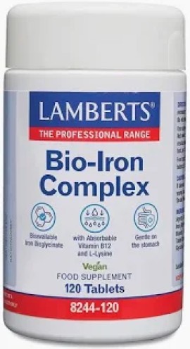 LAMBERTS Bio-Iron Complex 120 Ταμπλέτες