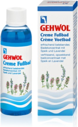 GEHWOL Cream Foot Bath Κρέμα Καθαρισμού για Σκασμένες Φτέρνες Ποδόλουτρο 150ml