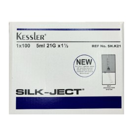 KESSLER Silk-Ject 5ml 21G x 1½ 100 Τεμάχια