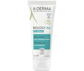 A-DERMA Biology AC Global Soin Matifiant Anti-Imperfections 40ml