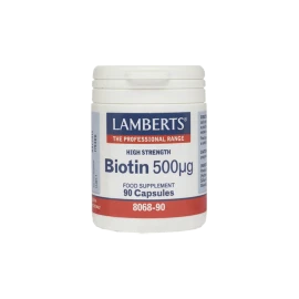 LAMBERTS Biotin 500mg 90 Kάψουλες