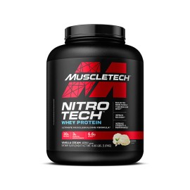 MUSCLETECH Nitrotech Whey Protein 1.8kg - Vanilla Cream