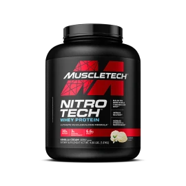 MUSCLETECH Nitrotech Whey Protein 1.8kg - Vanilla Cream