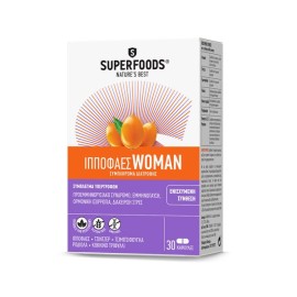SUPERFOODS Ιπποφαές Woman 30 Κάψουλες