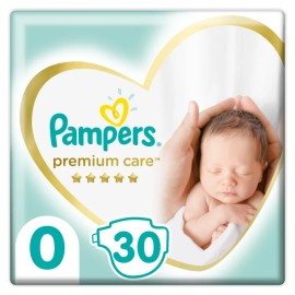 PAMPERS Premium Care No 0 30 Τεμάχια