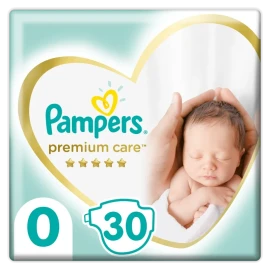 PAMPERS Premium Care No. 0 για 0-3kg 30τμχ