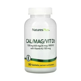 NATURE S PLUS Cal/Mag/Vit D3 with Vit K2 90tabs