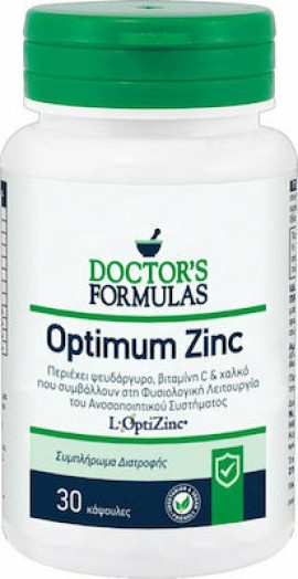 DOCTORS FORMULAS Optimum Zinc 30 Κάψουλες