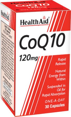 HEALTH AID CoQ10 120mg 30 Κάψουλες