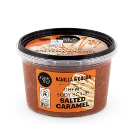 ORGANIC SHOP Salted Caramel Chewy Body Scrub Vanilla + Cocoa 250ml