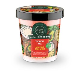 ORGANIC SHOP Body Desserts Tropical Mix Sculpting Body Scrub 450ml