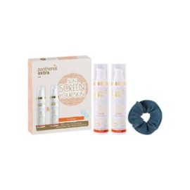 PANTHENOL EXTRA Promo Set Sunscreen Your Skin Color Gel Cream SPF30 2x50ml & Scrunchie 1 Τεμάχιο