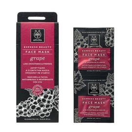 APIVITA Express Beauty Face Mask Grape 2x8ml