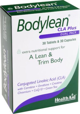 HEALTH AID Bodylean CLA Plus 30 Κάψουλες & 30 Ταμπλέτες