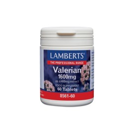 LAMBERTS Valerian 1600mg 60 Ταμπλέτες