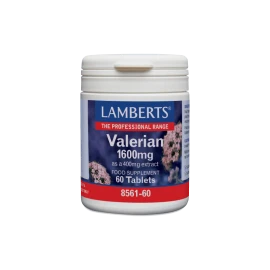 LAMBERTS Valerian 1600mg 60 Ταμπλέτες